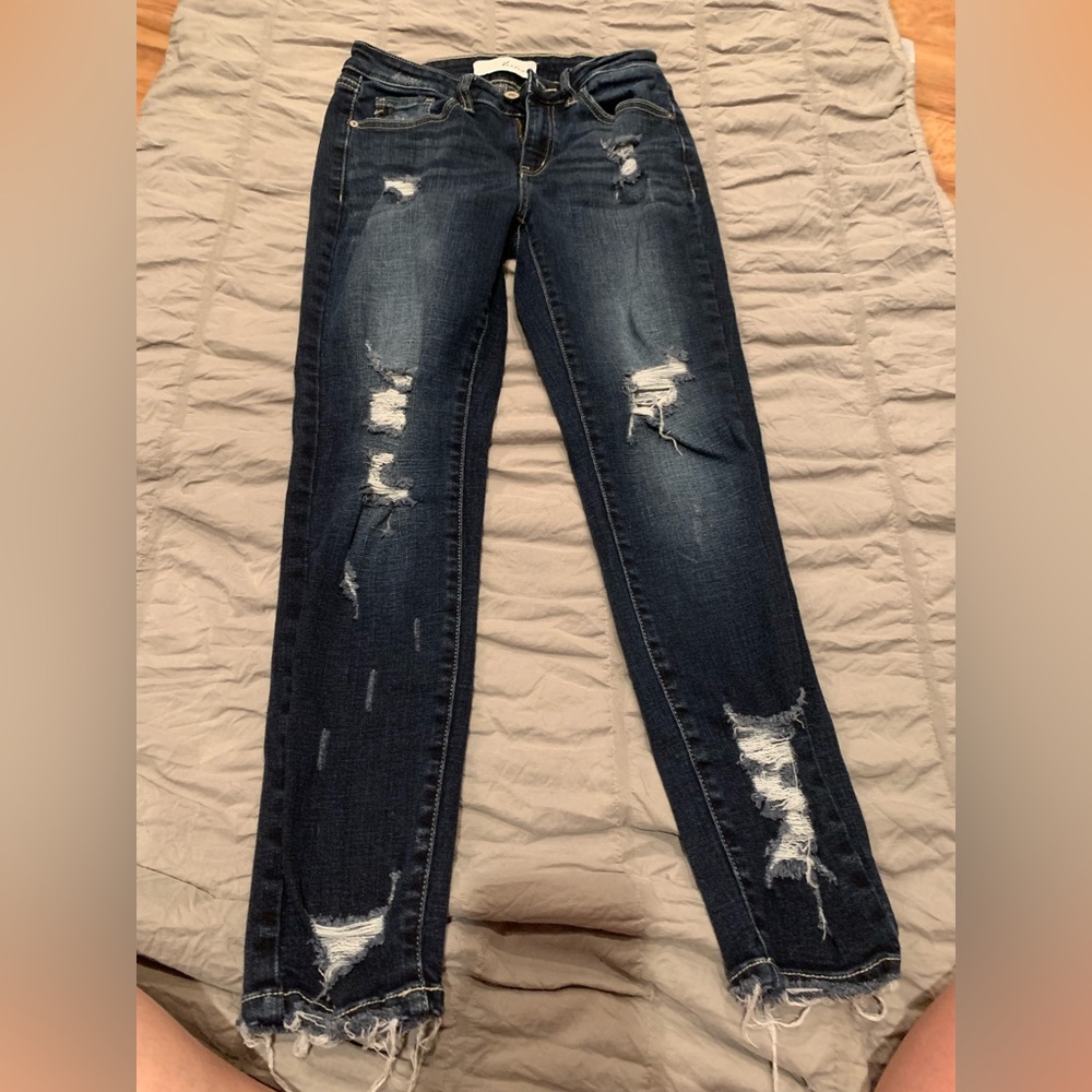 Kancan Distressed Skinny Jeans (Nanamacs)